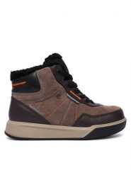 ECCO Śniegowce Street Court 72530261889 Brązowy. Brązowe buty zimowe chłopięce ECCO, ze skóry, bez zapięcia. Za 399.99 zł.