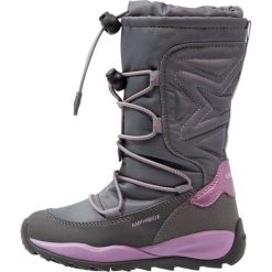 Geox ORIZONT ABX Śniegowce grey. Szare buty zimowe chłopięce Geox, z materiału. W wyprzedaży za 351.20 zł.