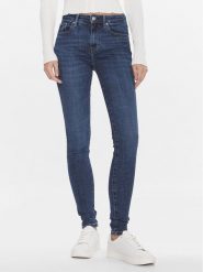 Tommy Hilfiger Jeansy Th Flex Como Skinny Rw Pam WW0WW40638 Granatowy Skinny Fit. Niebieskie jeansy damskie Tommy Hilfiger. Za 339.99 zł.