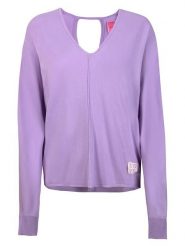 LIEBLINGSSTÜCK Sweter w kolorze fioletowym rozmiar: 46. Różowe swetry klasyczne damskie LIEBLINGSSTÜCK, bez kołnierzyka. Za 245.96 zł.