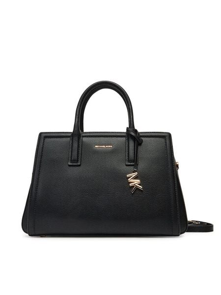 MICHAEL Michael Kors Torebka Laila 30R5G9IS6L Czarny. Czarne kuferki damskie MICHAEL Michael Kors, ze skóry, bez dodatków. Za 799.99 zł.