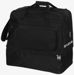 Torba sportowa Givova Revolution Big czarna. Czarne torby sportowe Givova, bez wzorów, z poliesteru, duże. Za 162.99 zł.