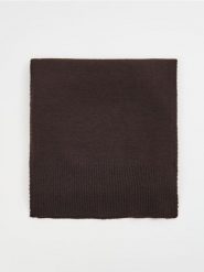 Chusta basic - brązowy. Brązowe chusty damskie Sinsay, bez wzorów. Za 35.99 zł.