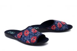 ADANEX 28295 SAK1VV granatowy, kapcie damskie. Niebieskie kapcie damskie Adanex. Za 59.99 zł.