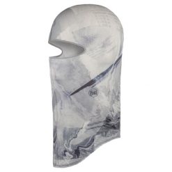 Czapka dla dorosłych EcoStretch Balaclava. Szare czapki damskie Buff, na zimę, bez wzorów, z elastanu. Za 119.99 zł.