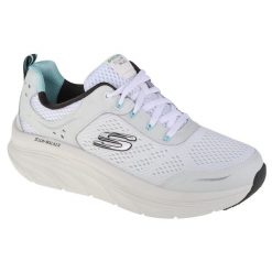 Buty sportowe Sneakersy damskie, Skechers D'Lux Walker. Białe obuwie sportowe casual damskie Skechers, trekkingowe. Za 349.99 zł.