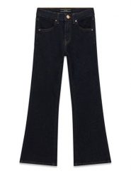 Guess Jeansy J6RA18 D4CA0 Niebieski Bootcut Fit. Niebieskie jeansy dziewczęce Guess, z aplikacjami, z bawełny. Za 264.99 zł.