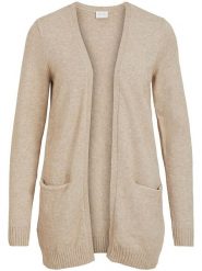 Vila Kardigan "Viril" w kolorze beżowym rozmiar: XS. Brązowe kardigany damskie Vila, xs, bez wzorów. Za 89.45 zł.