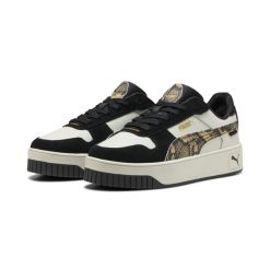 Damskie sneakersy Carina Street Snake Chic PUMA Vapor Gray Black Gold. Czarne obuwie sportowe damskie Puma, bez zapięcia, do koszykówki. W wyprzedaży za 259.00 zł.