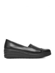 Go Soft Półbuty CEO-WI16-3243-01 Czarny. Czarne półbuty damskie GO SOFT, bez wzorów, ze skóry, bez obcasa, na koturnie, bez zapięcia. Za 219.99 zł.