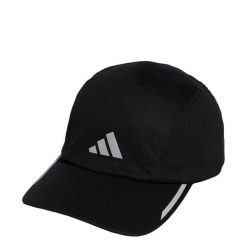 Czapka Running Mesh 4 Panel Climacool. Czarne czapki damskie Adidas, bez wzorów, z meshu. Za 109.00 zł.
