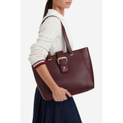 Torebka Beverly Hills Polo Club. Czerwone shopper bag Beverly Hills Polo Club, bez wzorów, bez dodatków. Za 229.99 zł.