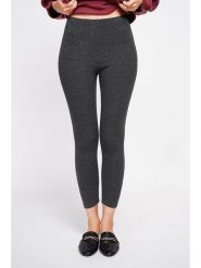 ASSUILI Legginsy w kolorze antracytowym rozmiar: 36. Czarne legginsy damskie Assuili, bez wzorów, z bawełny. Za 78.99 zł.