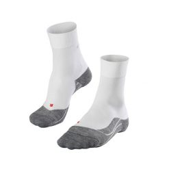 Skarpetki damskie Falke RU4. Białe skarpetki damskie Falke, bez wzorów, z materiału. Za 279.99 zł.