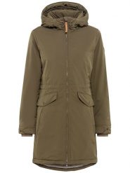 Camel Active Płaszcz przejściowy w kolorze khaki rozmiar: 40. Brązowe płaszcze damskie Camel Active, bez wzorów, bez kaptura. Za 461.21 zł.