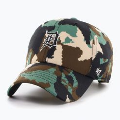 Czapka z daszkiem 47 Brand Detroit Tigers Digital Star CLEAN UP. Czapki z daszkiem damskie 47 Brand, bez wzorów. Za 139.99 zł.