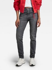 G-Star Dżinsy - Slim fit - w kolorze antracytowym rozmiar: W26/L30. Czarne jeansy damskie G-Star. Za 144.92 zł.