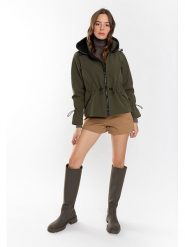 Northwood Kurtka przejściowa "Hailey" w kolorze khaki rozmiar: S. Brązowe kurtki damskie Northwood, s, bez wzorów, bez kaptura. Za 121.99 zł.