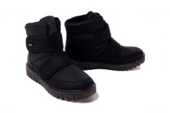 RIEKER Y3451-00 black, śniegowce damskie. Czarne śniegowce damskie Rieker, z wełny. Za 389.90 zł.