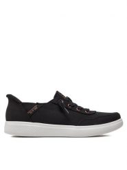 Skechers Sneakersy Skip Cute-B Cute Sweet 114815/BLK Czarny. Czarne obuwie sportowe damskie Skechers, z materiału, bez zapięcia. Za 229.99 zł.