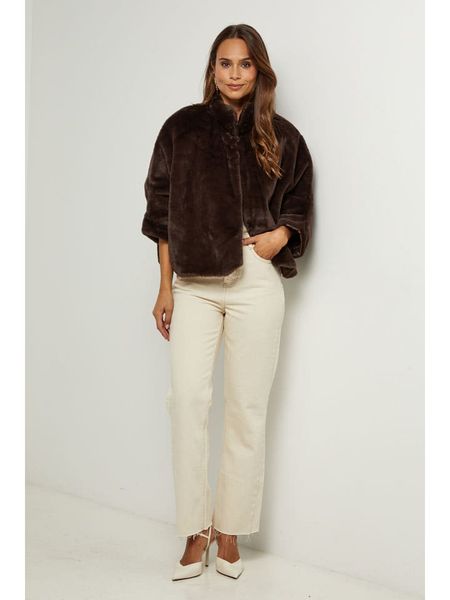 L'armoire de Suzette Kurtka przejściowa w kolorze brązowym rozmiar: onesize. Brązowe kurtki damskie L'armoire de Suzette, l, bez wzorów, bez kaptura. Za 108.99 zł.