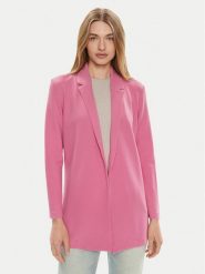 JDY Marynarka Geggo 15180572 Fioletowy Regular Fit. Fioletowe marynarki i żakiety damskie JDY, l, bez wzorów, z syntetyku. Za 79.99 zł.