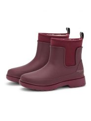 Ilse Jacobsen Kalosze w kolorze czerwonym rozmiar: 39. Czerwone kalosze damskie Ilse Jacobsen, bez wzorów, z materiału. Za 175.67 zł.