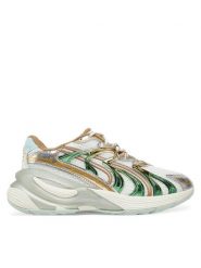 Puma Sneakersy Inverse Shimmer Wns 402972 01 Biały. Białe obuwie sportowe damskie Puma, z materiału, bez zapięcia. Za 329.99 zł.