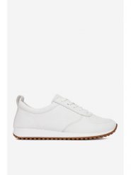 Remonte Sneakersy D3107-80 Biały. Białe obuwie sportowe damskie Remonte, ze skóry, bez zapięcia. Za 369.99 zł.