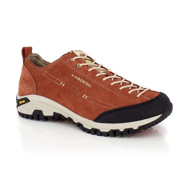 Buty trekkingowe Kimberfeel Folin 2. Czerwone obuwie trekkingowe damskie Kimberfeel, z materiału, bez zapięcia. Za 429.99 zł.