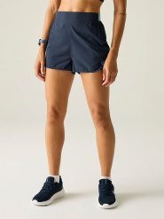 Dare 2b Szorty funkcyjne "Off Trail" w kolorze granatowym rozmiar: 46. Niebieskie spodenki sportowe damskie Dare 2b, bez wzorów, outdoorowe. Za 91.77 zł.