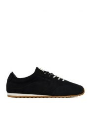 Guess Jeans Sneakersy EO-CS5262 Czarny. Czarne obuwie sportowe damskie Guess Jeans, z jeansu, bez zapięcia. Za 259.99 zł.