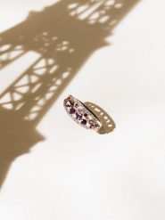 DIAMOND & CO Złoty pierścionek z diamentami rozmiar: 56. Różowe pierścionki damskie Diamond & Co, z diamentem, złote. Za 1,565.99 zł.