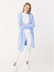 Zwillingsherz Kardigan "Jessi" w kolorze błękitnym rozmiar: L/XL. Niebieskie kardigany damskie Zwillingsherz, l, bez wzorów. Za 208.99 zł.