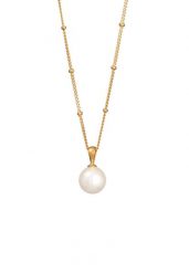 Elli Damski wisiorek eleganckie kule z perłą z pozłacanego srebra próby 925 Sterling Silver Naszyjniki 1 ct. Szare naszyjniki damskie Elli, z perłą, pozłacane. Za 279.64 zł.