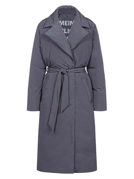 Herrlicher Płaszcz przejściowy w kolorze antracytowym rozmiar: S. Czarne płaszcze damskie Herrlicher, s, bez wzorów, z tkaniny, bez kaptura. Za 347.99 zł.