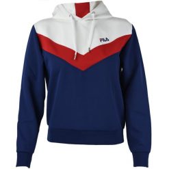 Fila Bosa Cropped Hoody, damska bluza. Niebieskie bluzy damskie Fila, xl, bez wzorów, z elastanu, bez kaptura. Za 199.99 zł.