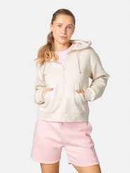 KARI TRAA Bluza "Anelie" w kolorze kremowym rozmiar: XS. Brązowe bluzy damskie Kari Traa, xs, bez wzorów, z bawełny, bez kaptura. Za 260.99 zł.