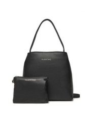 Valentino Torebka Brixton VBS7LX03 Czarny. Czarne torebki klasyczne damskie Valentino, ze skóry, bez dodatków. Za 379.99 zł.