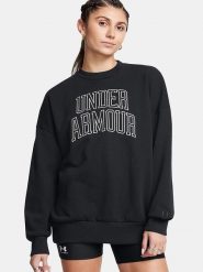 Under Armour Bluza "Icon" w kolorze czarnym rozmiar: M. Czarne bluzy damskie Under Armour, m, bez wzorów, bez kaptura. Za 201.12 zł.