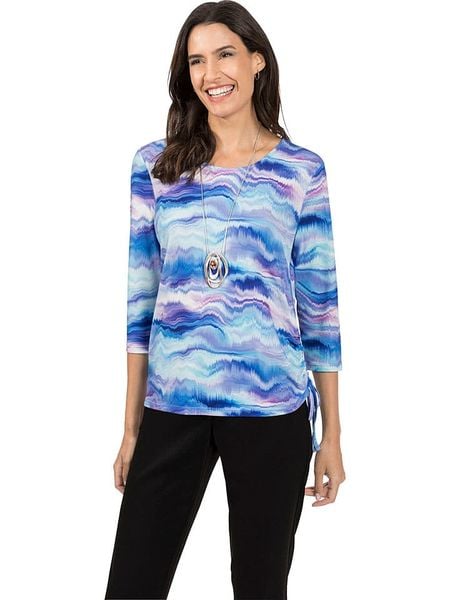 WITT WEIDEN Koszulka w kolorze niebieskim rozmiar: 38. Niebieskie koszulki damskie WITT WEIDEN, bez wzorów, bez kołnierzyka, bez ramiączek. Za 70.08 zł.