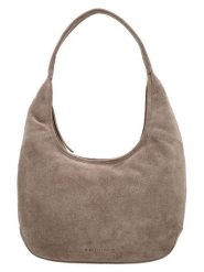 HIDE & STITCHES Skórzany shopper bag "Brazos" w kolorze szarobrązowym - 42 x 40 x 10 cm rozmiar: onesize. Brązowe shopper bag HIDE & STITCHES, bez wzorów, z materiału, na ramię, bez dodatków. Za 208.99 zł.