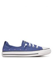 Converse Trampki Chuck Taylor All Star Shoreline Embroidered Stars A16058C Niebieski. Niebieskie trampki damskie Converse, bez wzorów, z materiału, bez zapięcia. Za 249.99 zł.