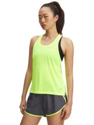 Under Armour Top sportowy w kolorze zielonym rozmiar: S. Zielone koszulki sportowe damskie Under Armour, s, bez wzorów, z materiału, bez ramiączek, outdoorowe. Za 79.21 zł.