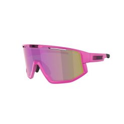 Okulary przeciwsłoneczne rowerowe Bliz Vision Neon Pink. Czerwone okulary przeciwsłoneczne damskie BLIZ. Za 420.00 zł.