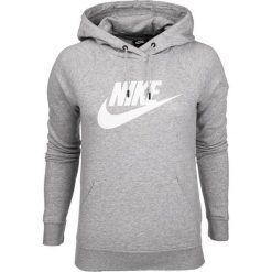 Bluza sportowa damska Nike W Essential Hoodie PO HBR. Czarne bluzy damskie Nike, bez wzorów, z bawełny, bez kaptura. Za 231.00 zł.