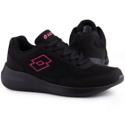 Buty damskie sportowe do biegania Lotto CONNECT OC. Czarne obuwie sportowe damskie Lotto, do biegania. Za 129.00 zł.