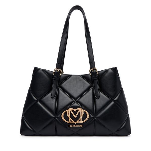 Torebka LOVE MOSCHINO. Czarne shopper bag Love Moschino, bez dodatków. Za 1,099.00 zł.