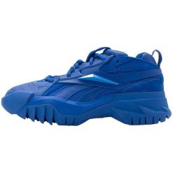 Adidasy Reebok X Cardi B Club C V2, Kobiety. Niebieskie obuwie sportowe damskie Reebok, ze skóry, bez zapięcia. W wyprzedaży za 390.00 zł.