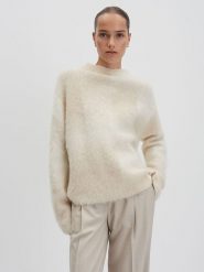Someday Sweter w kolorze beżowym rozmiar: S. Brązowe swetry klasyczne damskie someday., s, z wełny, bez kołnierzyka. Za 208.99 zł.